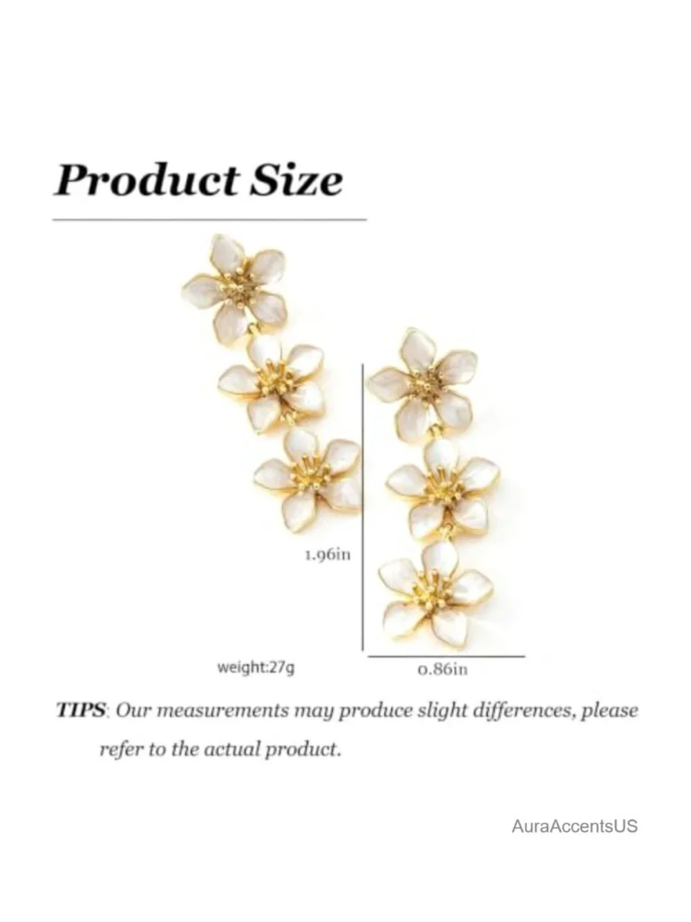 Boho Floral Statement Drop Earrings Women Zinc Flower Jewelry Party